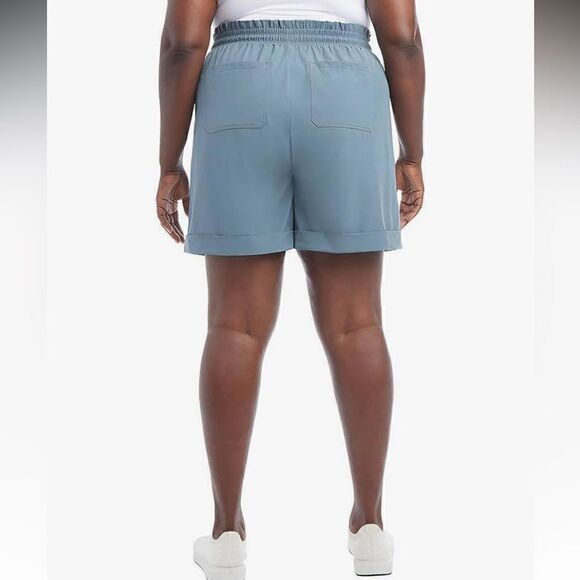 Danskin Ladies' Woven Paperbag Short - Picture 5 of 5